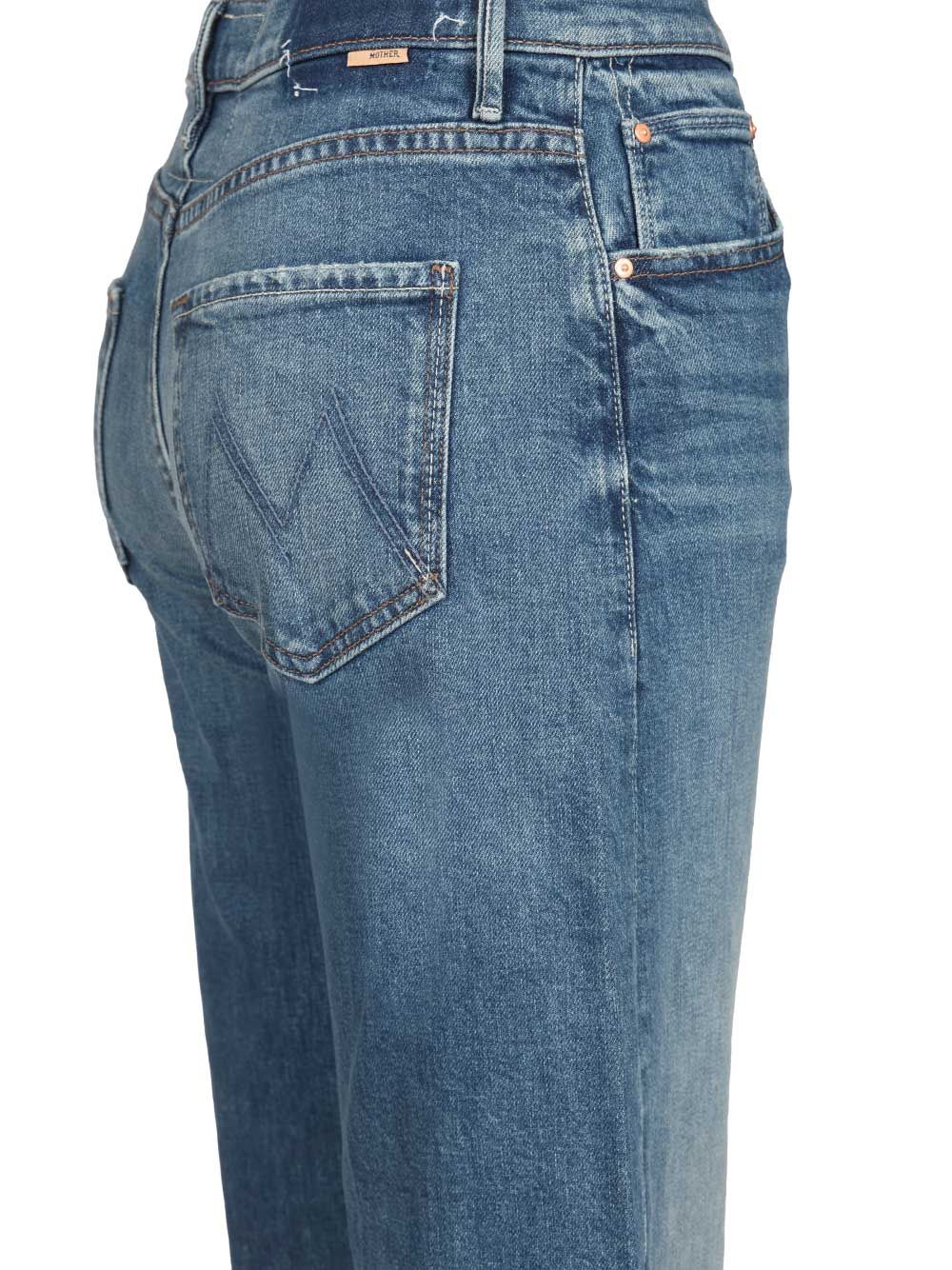 Lasso Mid-Rise Jeans Blue Co Ea