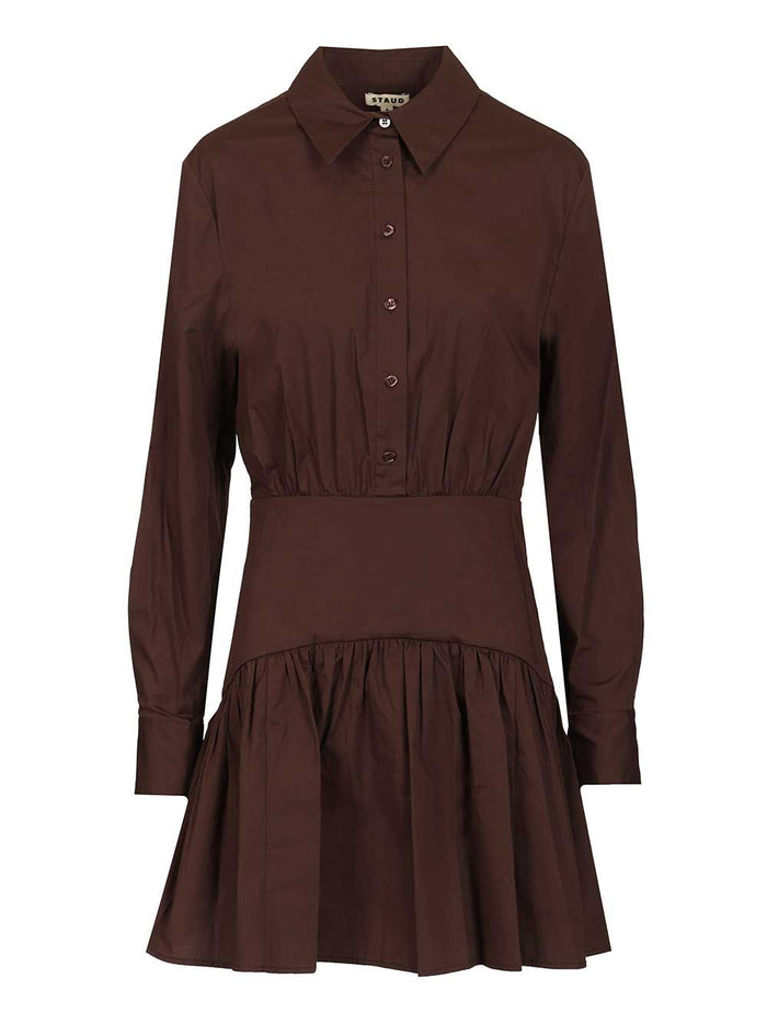 Rocco mini dress Brown Co Ea
