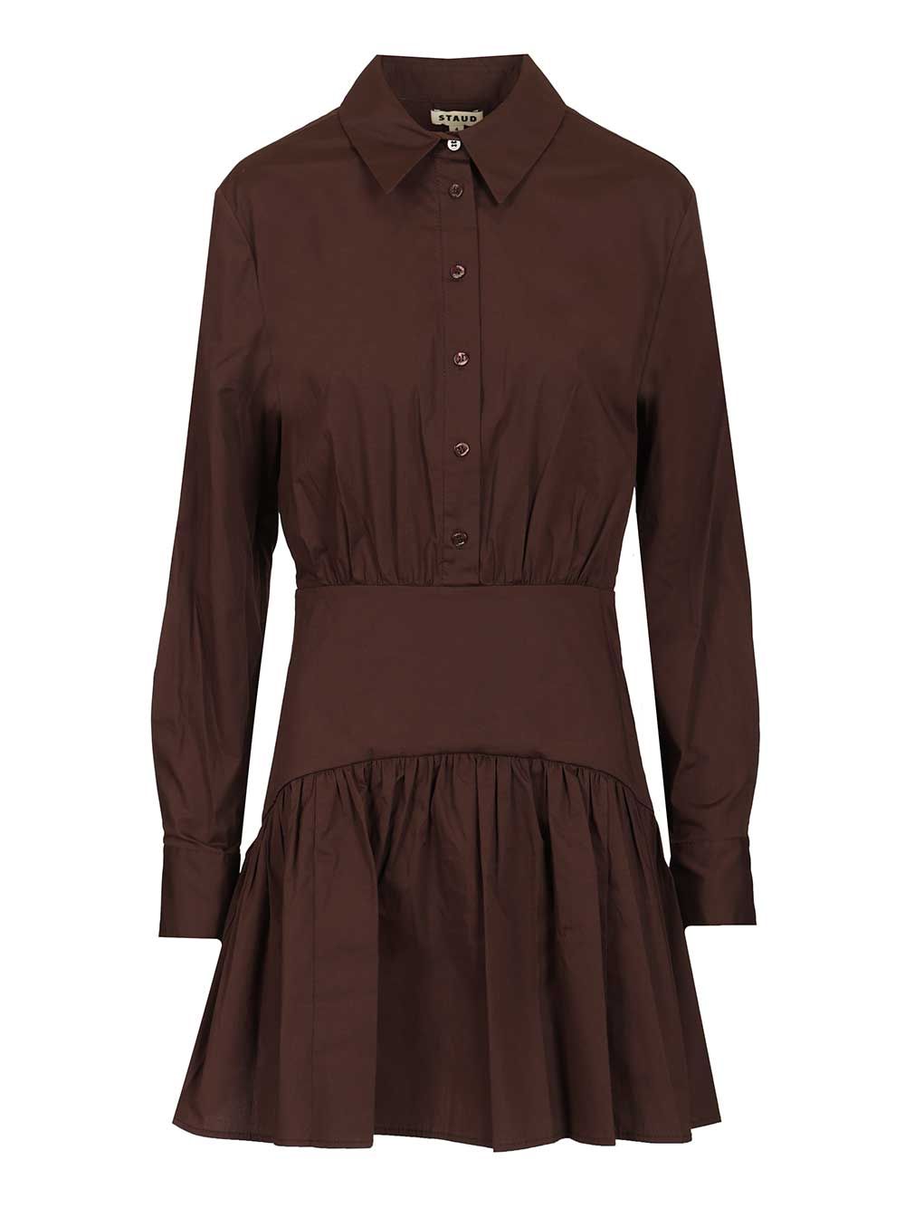Rocco mini dress Brown Co Ea