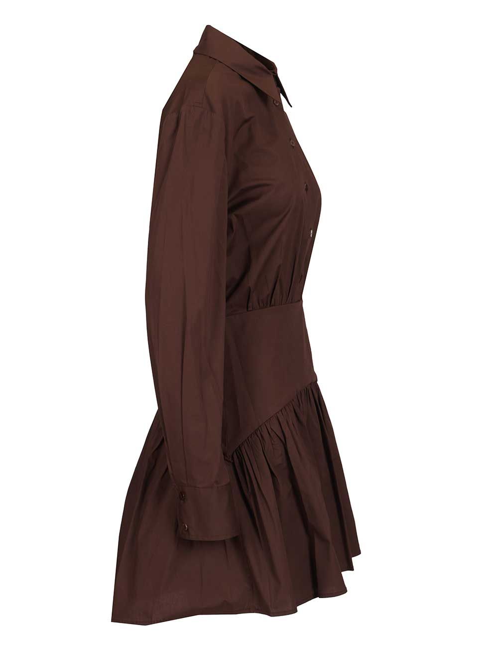 Rocco mini dress Brown Co Ea