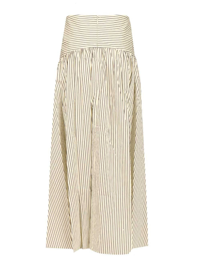 Procida skirt in cotton poplin Multicolor Co Ea