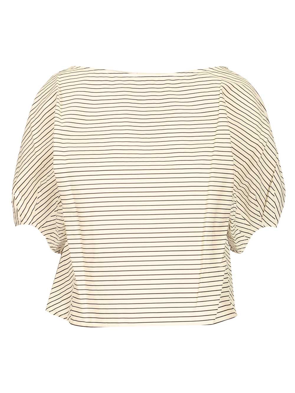 Didi Cotton Poplin Top Co Ea Tops