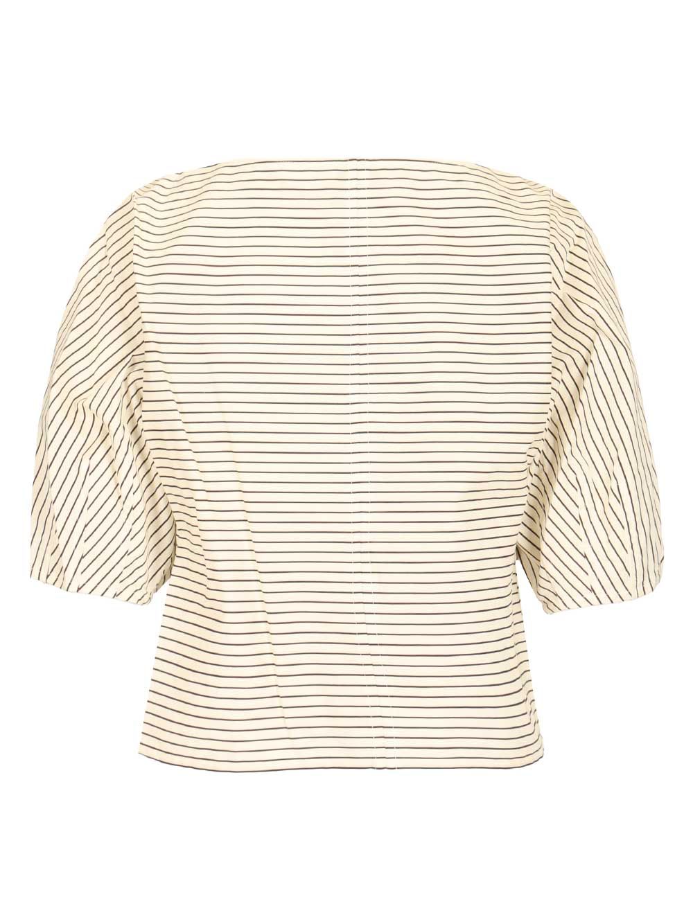 Didi Cotton Poplin Top Co Ea Tops