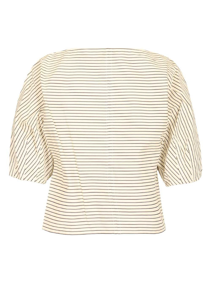 Didi cotton poplin top Multicolor Co Ea Tops