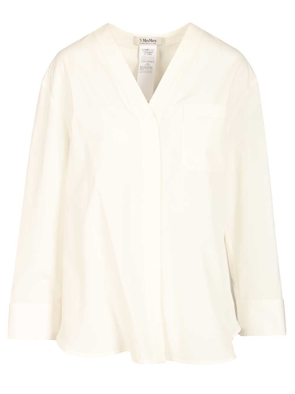 Chicca Shirt White Cotton