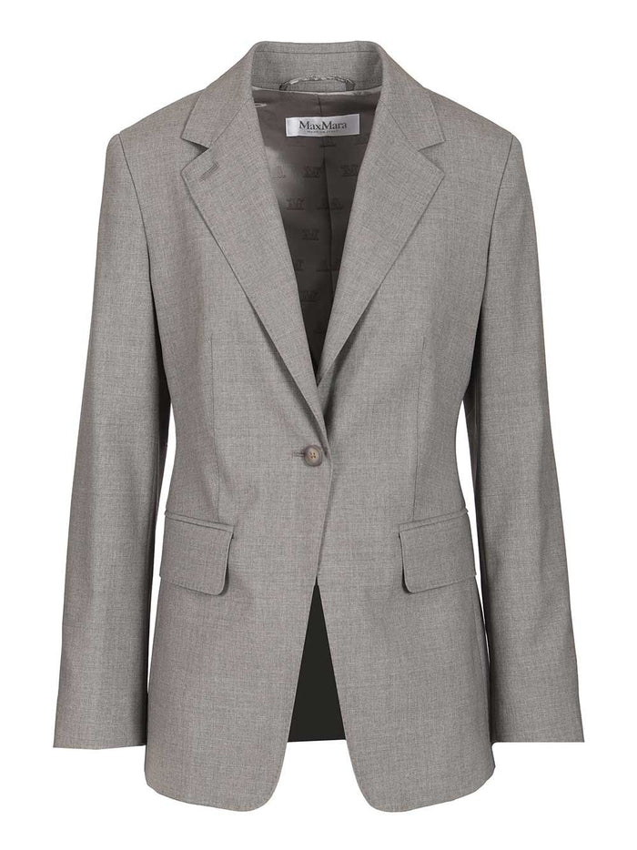 Wool blazer Grey Jacket
