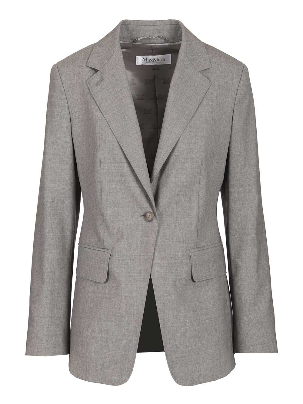 Wool blazer Grey Jacket