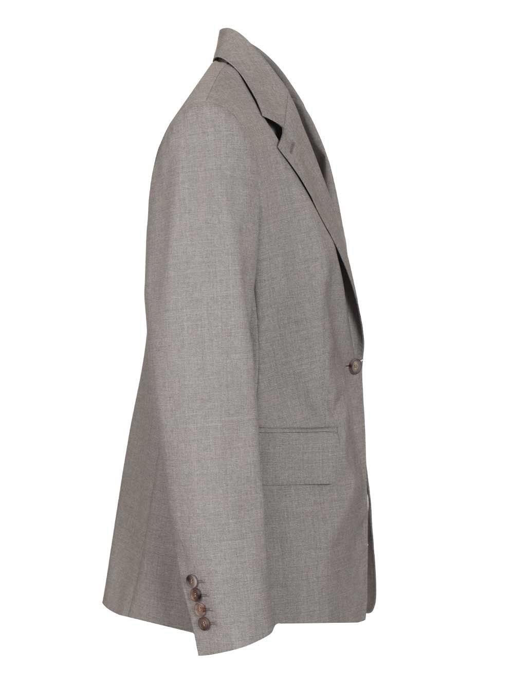 Wool blazer Grey Jacket