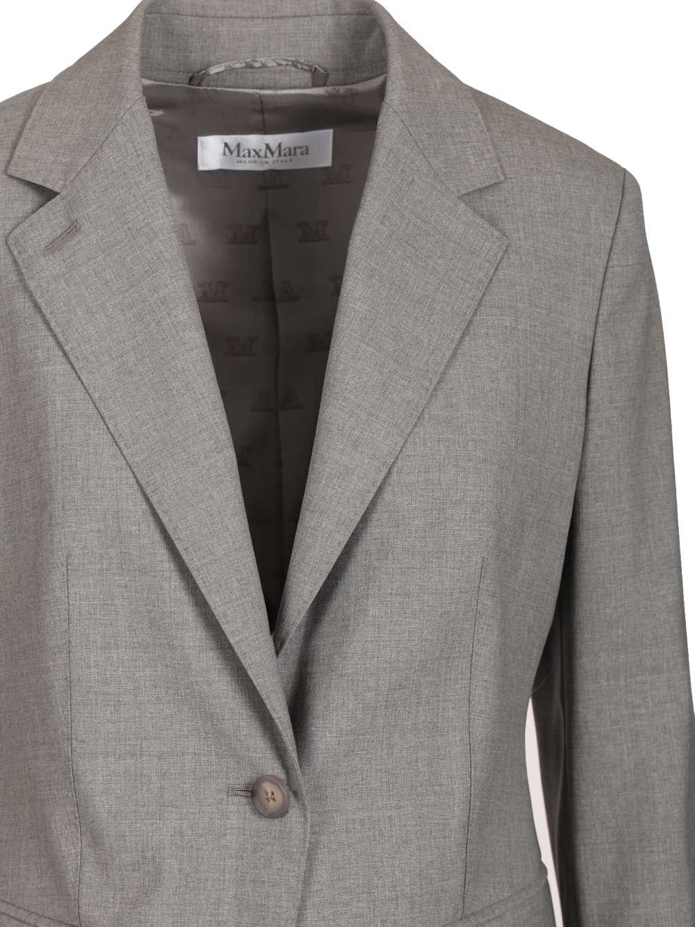 Wool blazer Grey Jacket