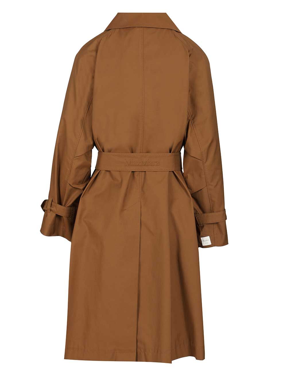 Citrench Trench Brown Cotton Coat