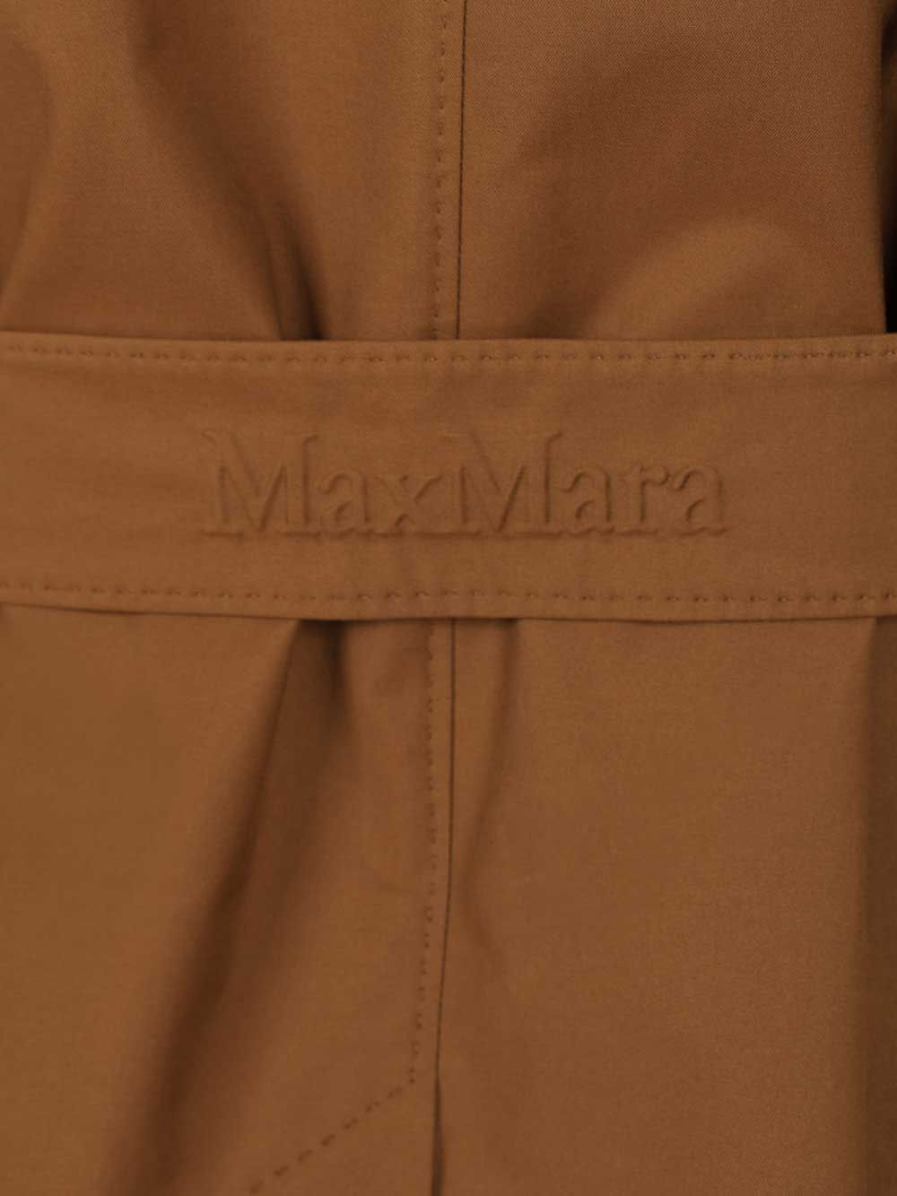 Citrench Trench Brown Cotton Coat