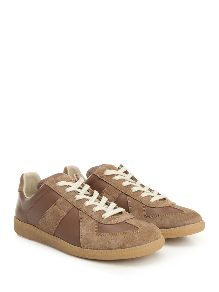 Replica sneaker Brown Leather