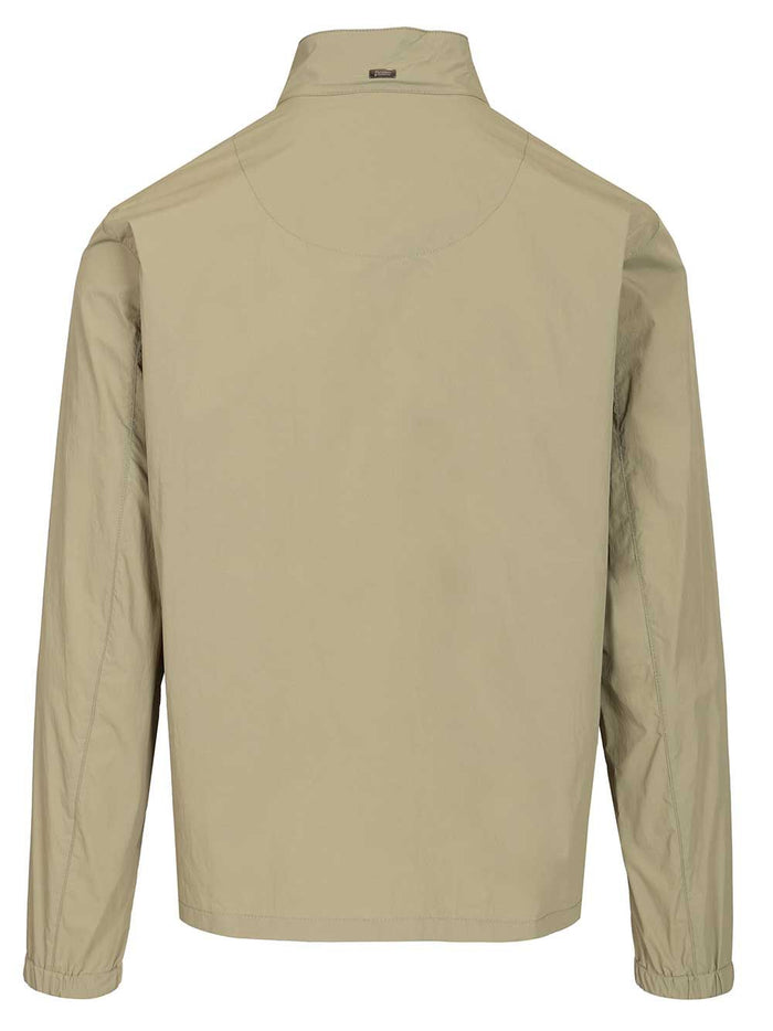 Crease ultralight bomber Green Poliammide Jacket
