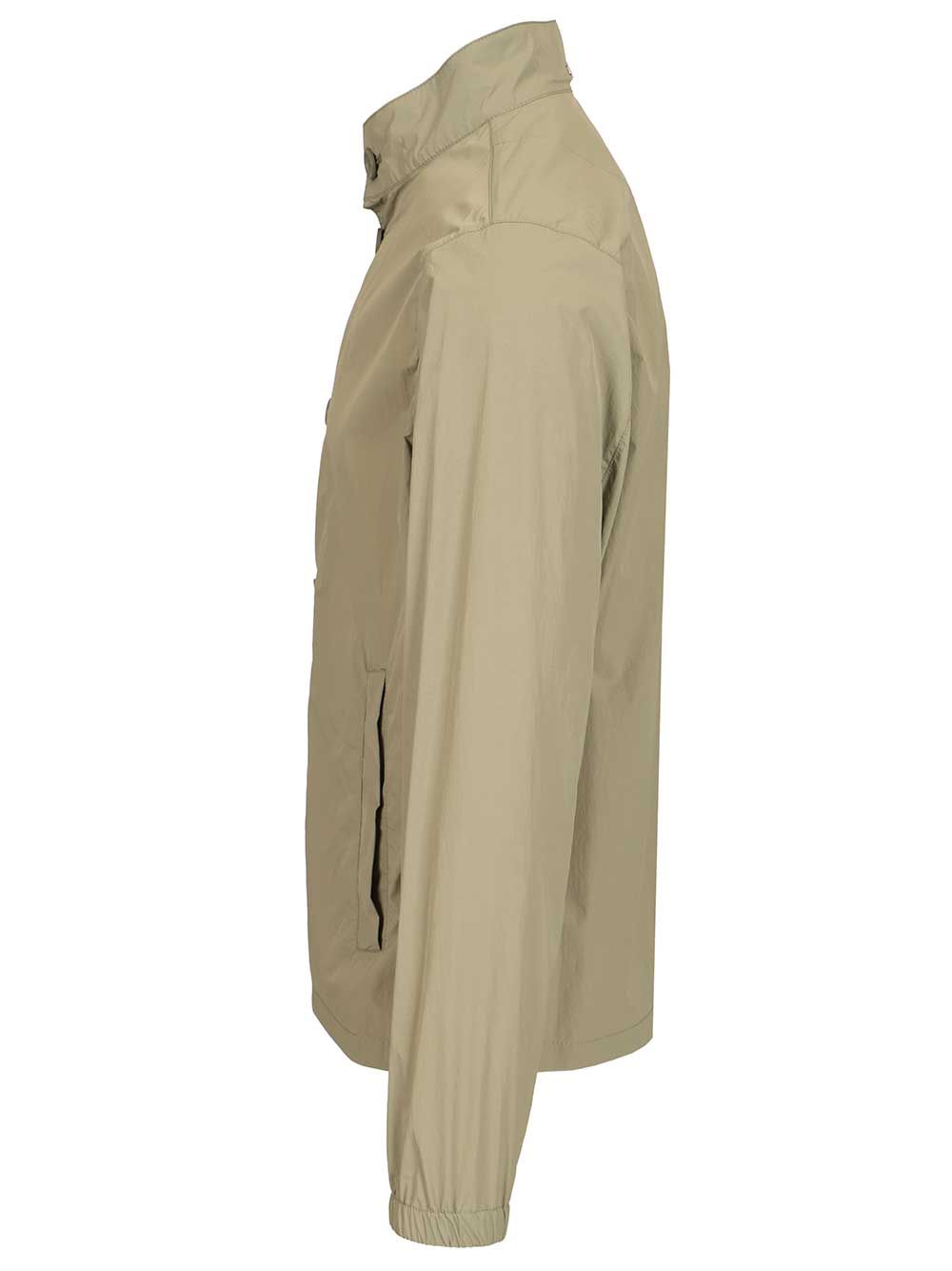 Crease Ultralight Bomber Green Poliammide Jacket