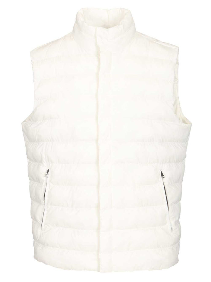 Padded vest White Coat