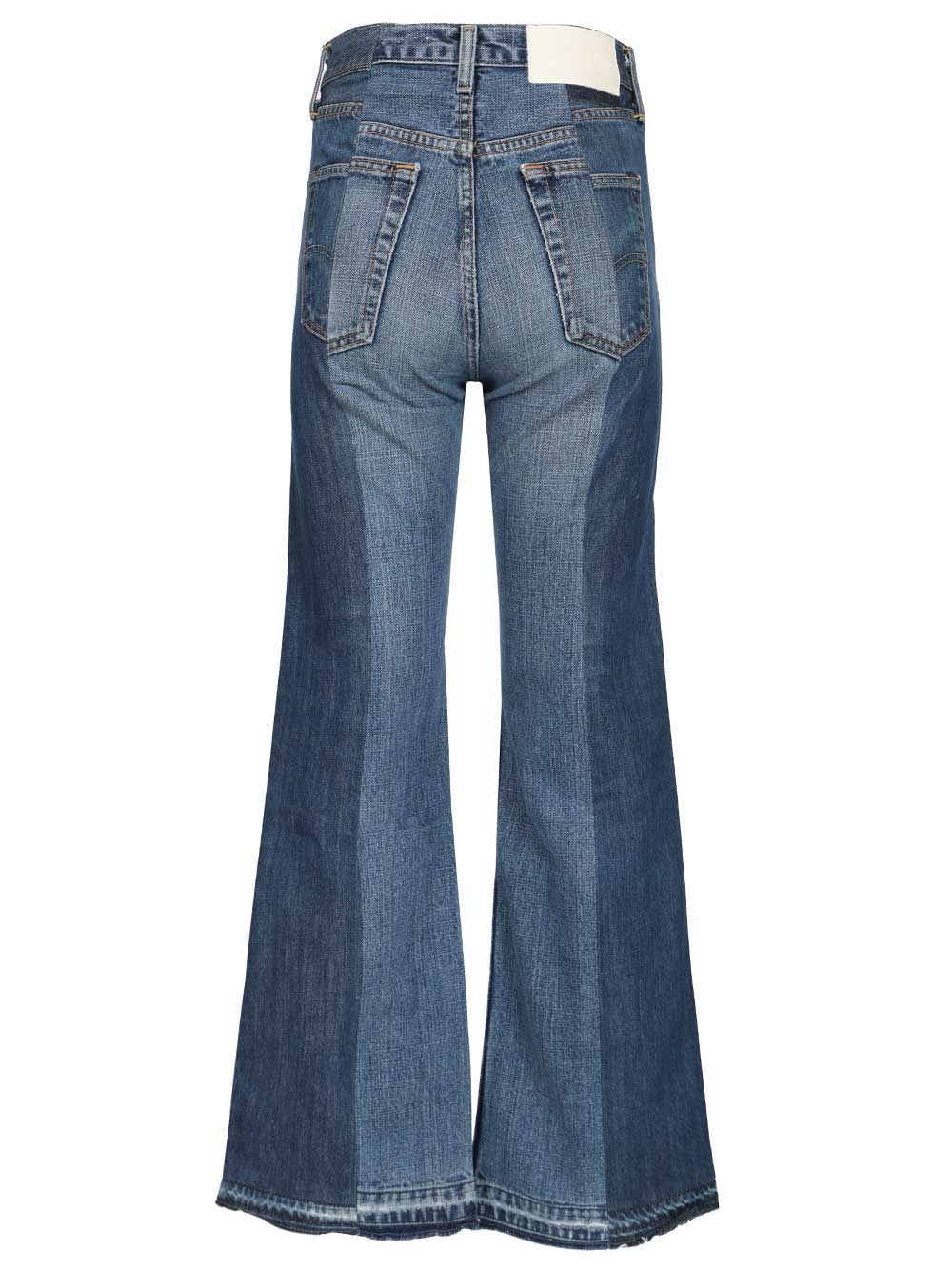 Arcola Jean Blue Cotton