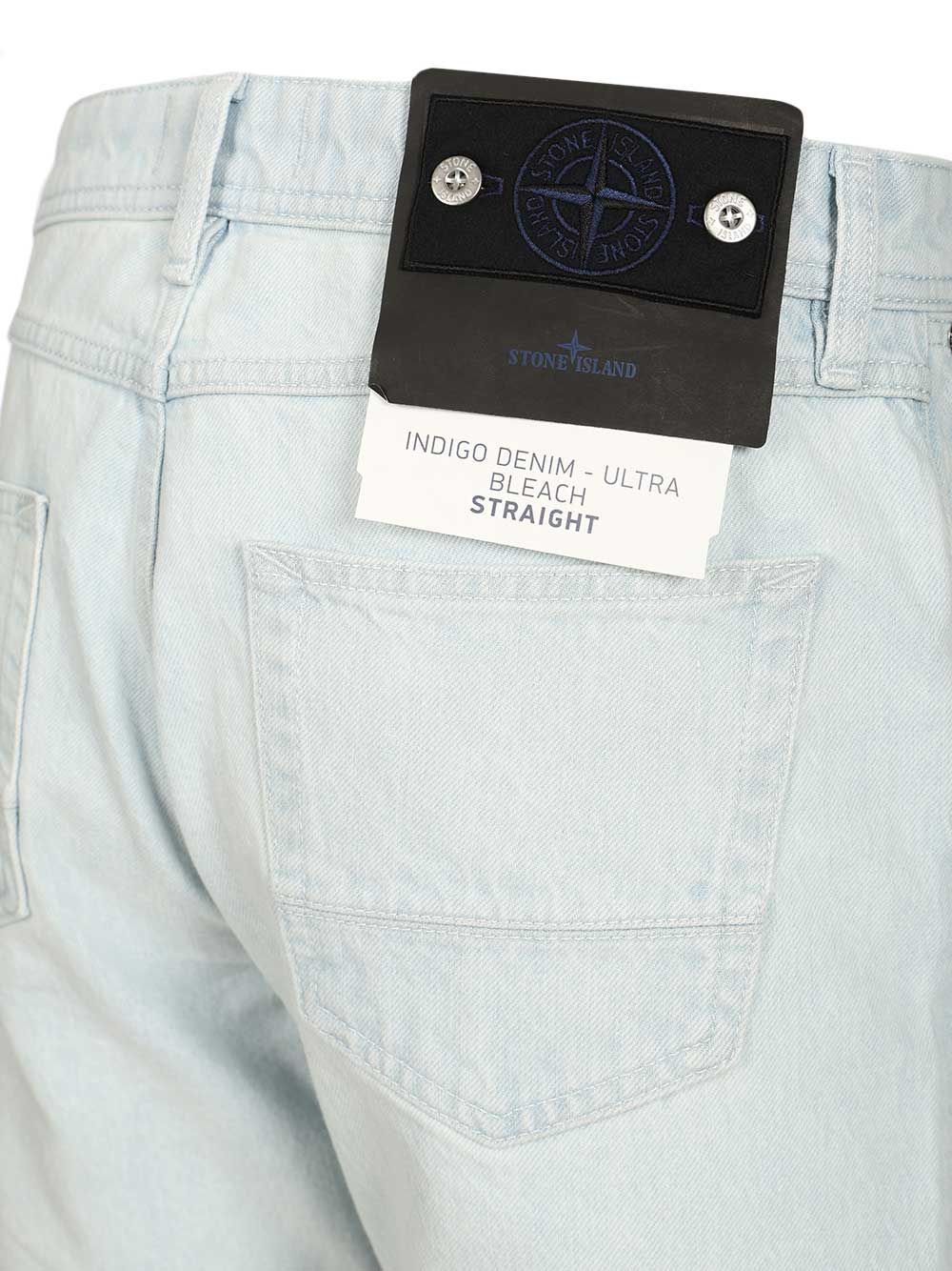 ultra bleached jeans Light Blue Cotton