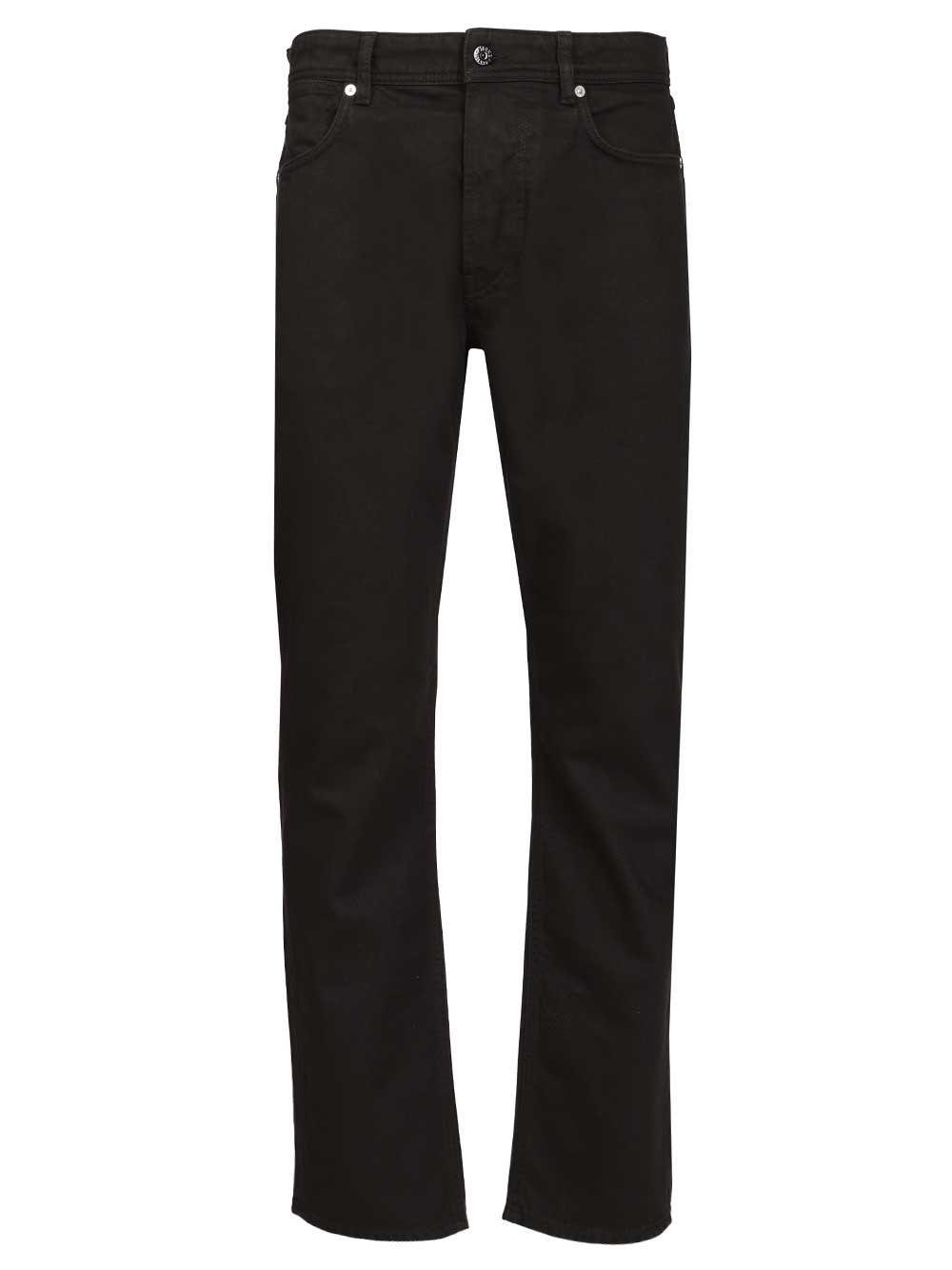 Five-pocket jeans Black Cotton