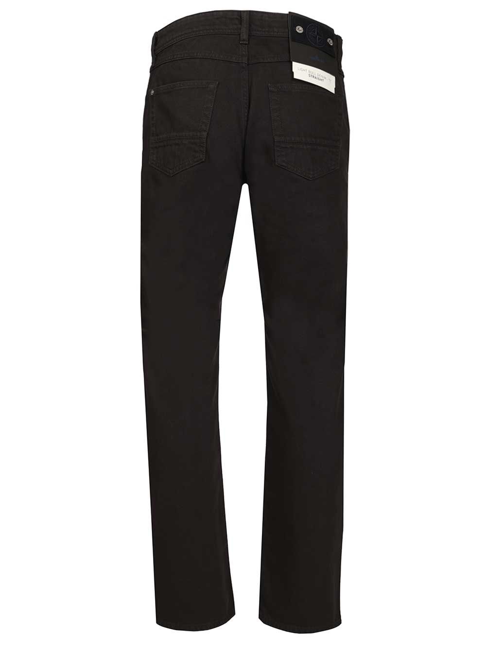 Five-pocket jeans Black Cotton