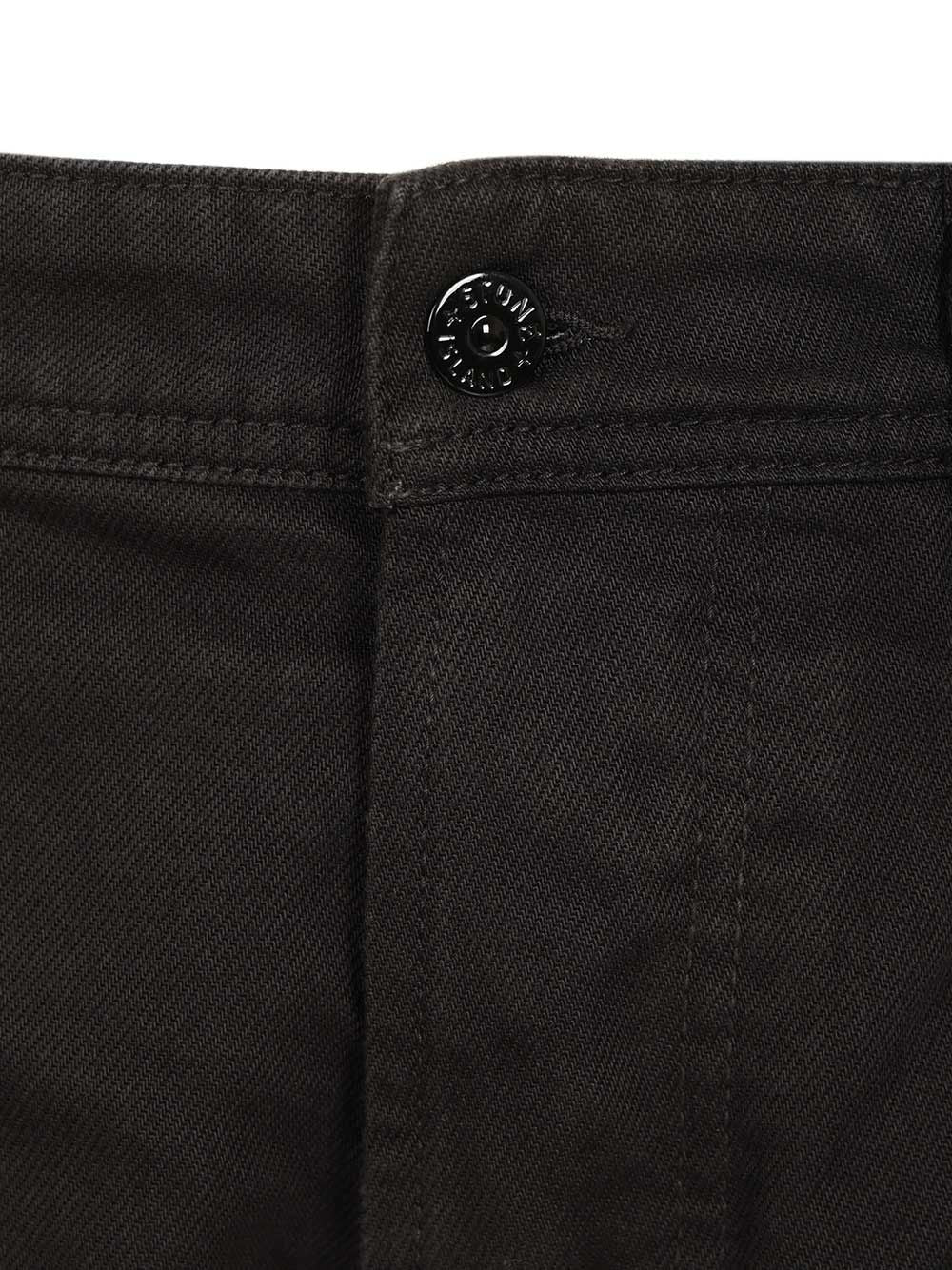 Five-pocket jeans Black Cotton