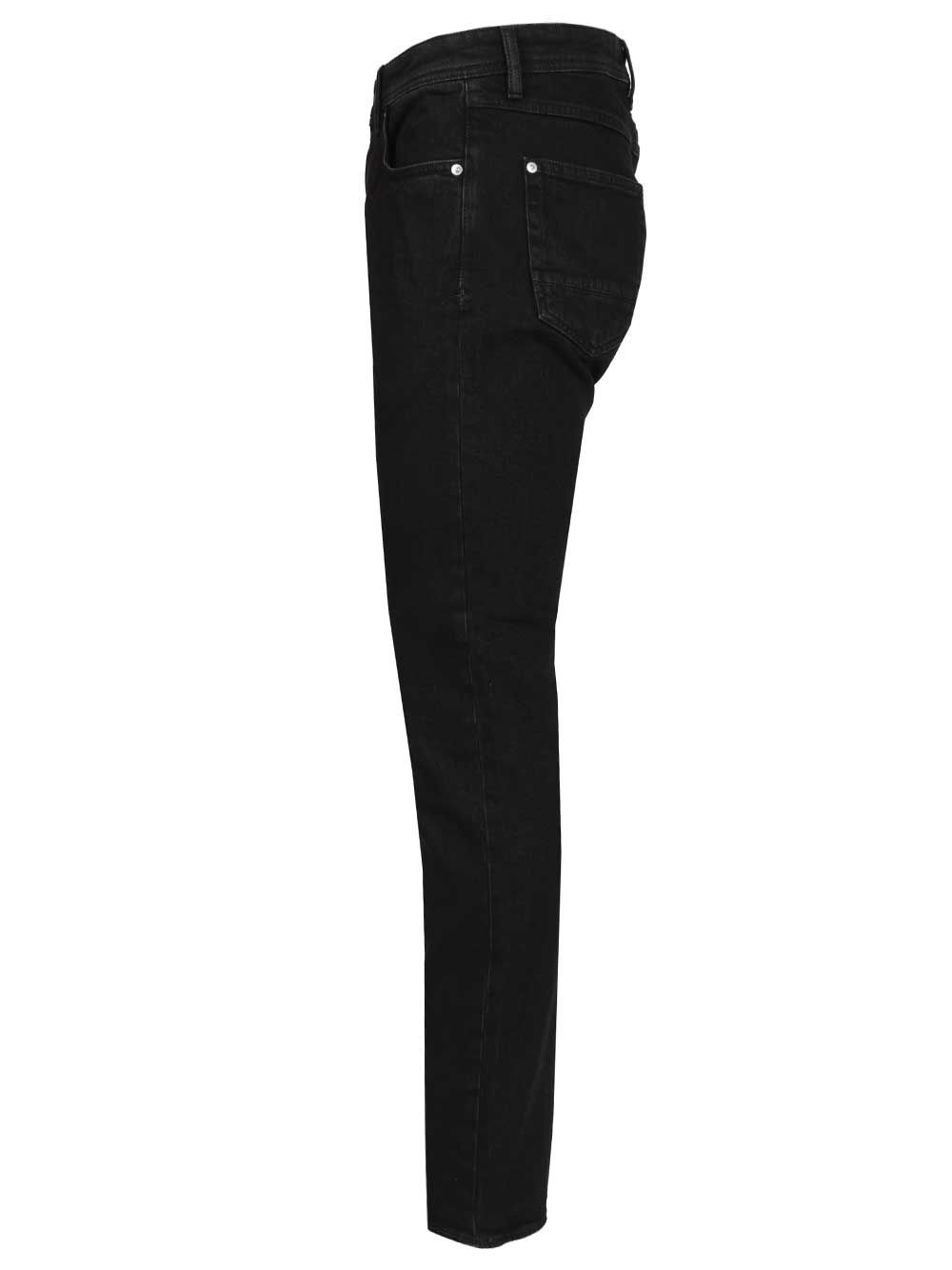 stretch jeans Black Cotton Eleastane