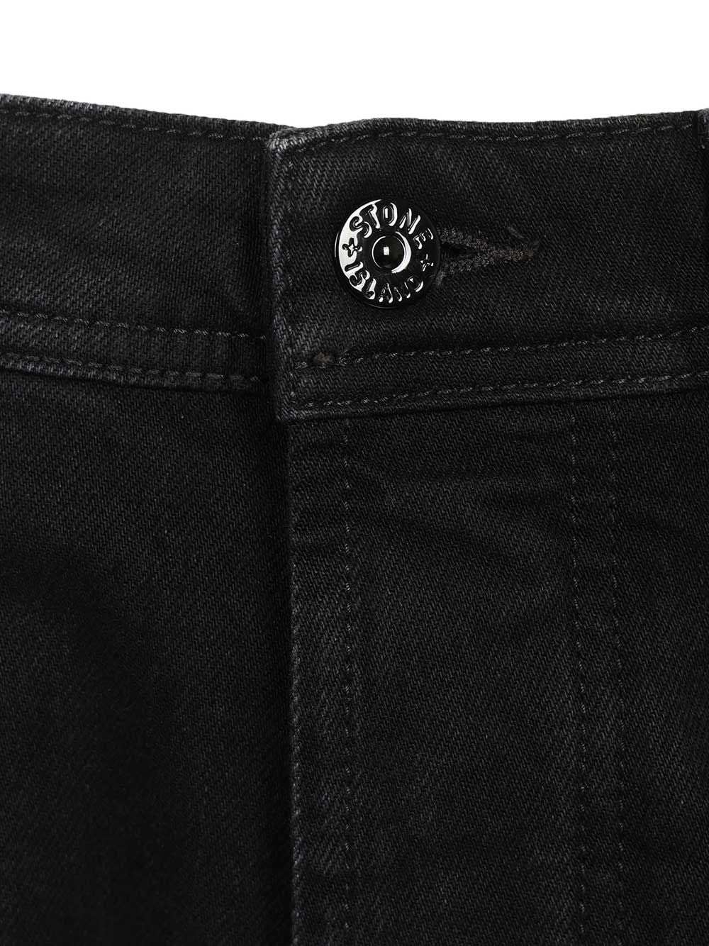 stretch jeans Black Cotton Eleastane