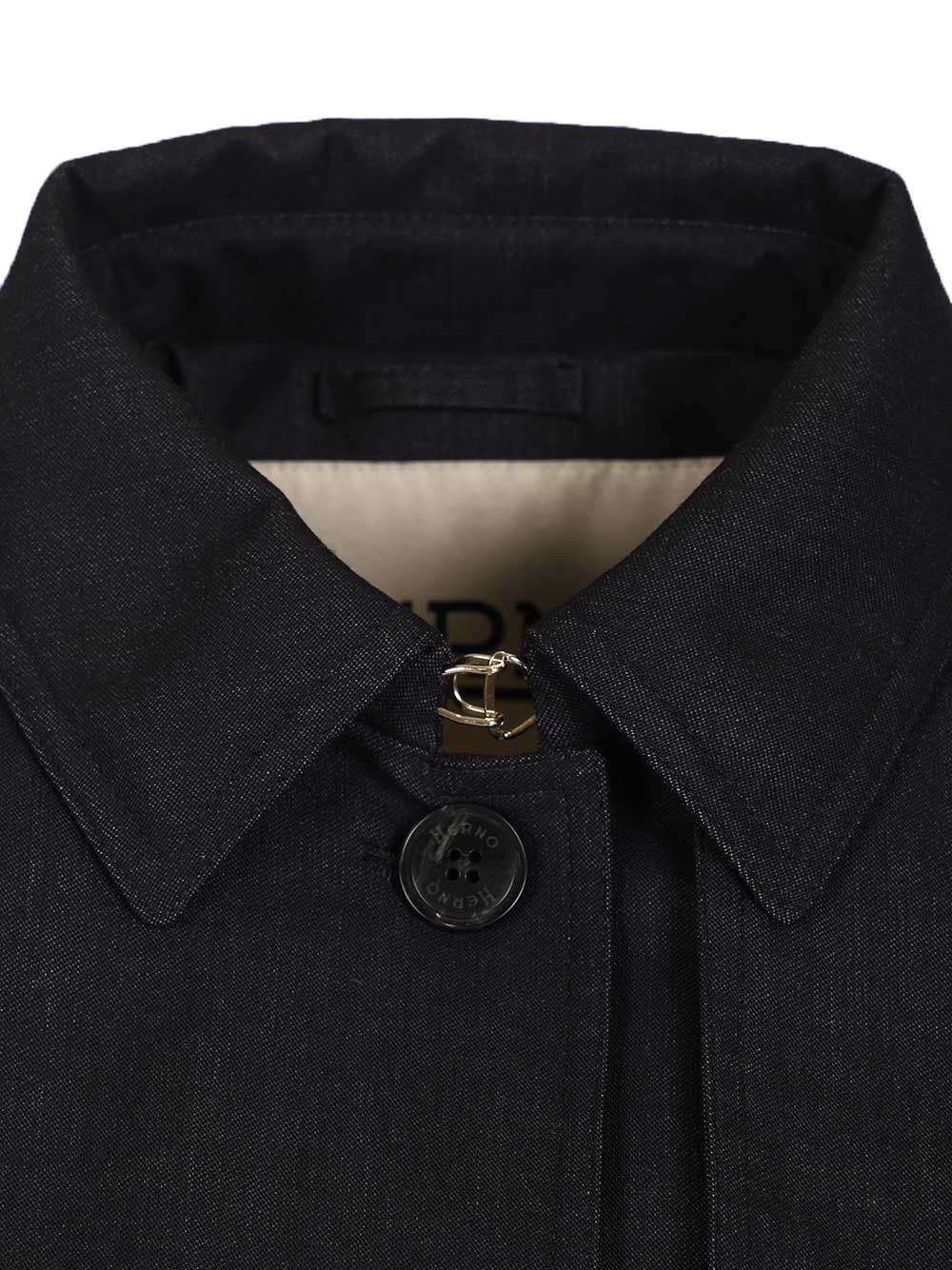 Short Jkt Cotton Blue Jacket