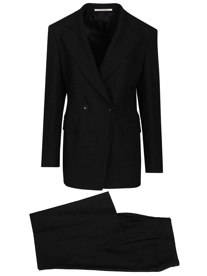 Astra double-breasted suit Black Dress