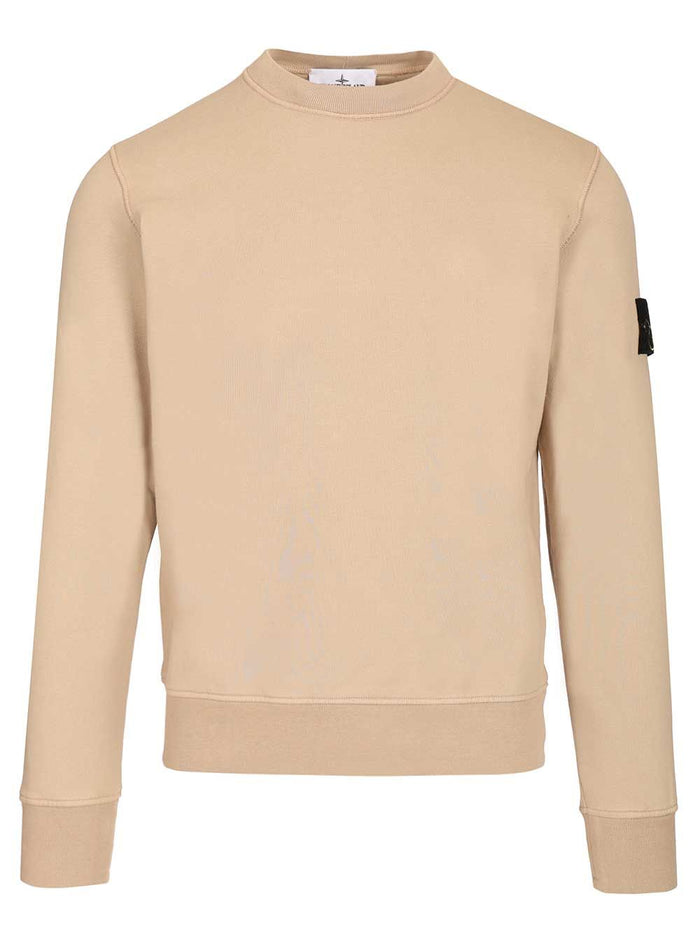 Organic cotton sweatshirt Beige Cotone Sweatshirts