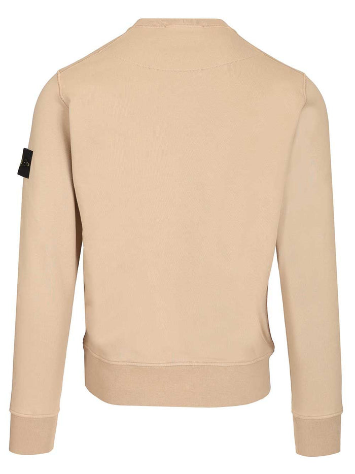 Organic cotton sweatshirt Beige Cotone Sweatshirts