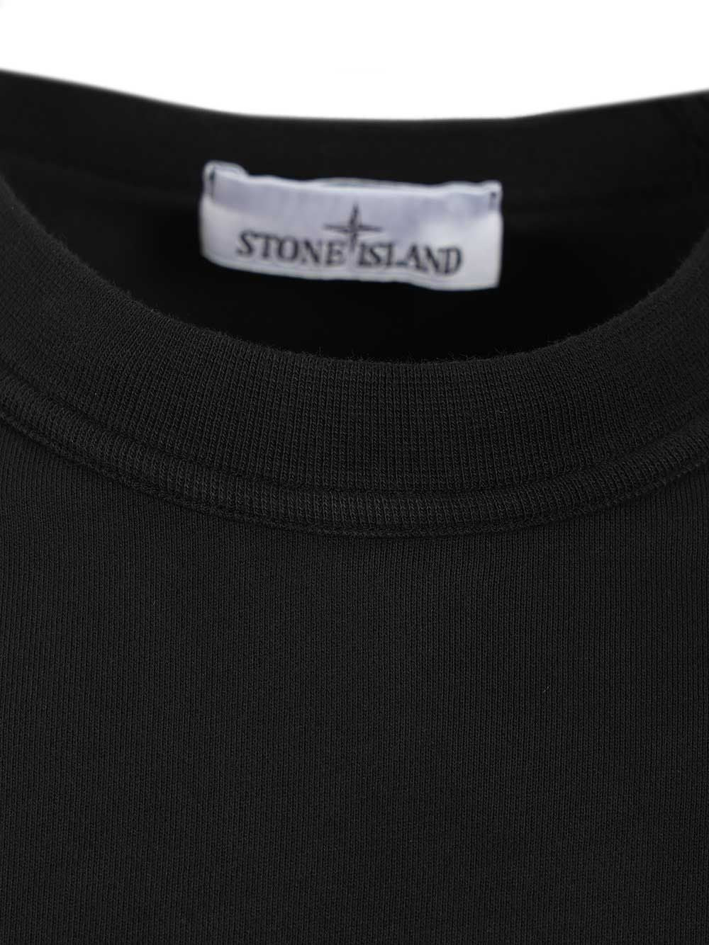 Crewneck Sweatshirt Blue Cotton Sweatshirts