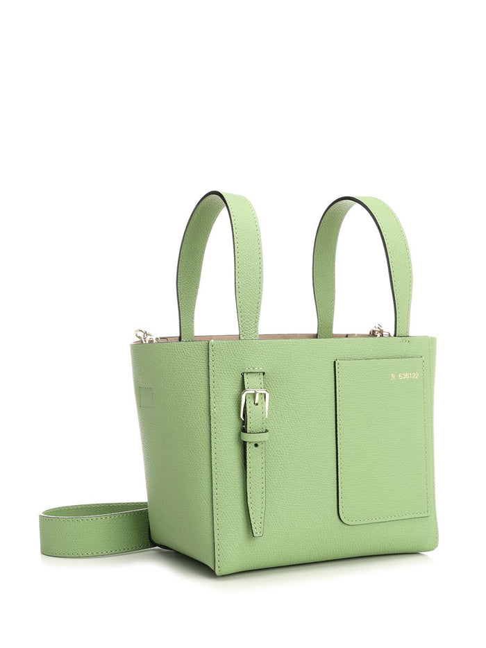 Micro bucket shoulder bag Green Handbags