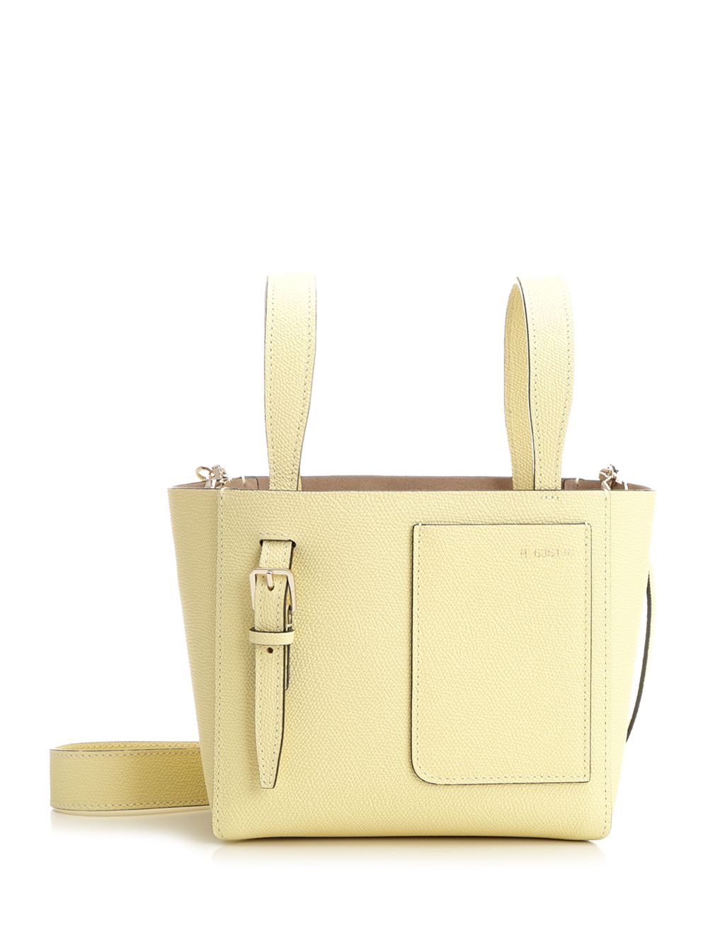 Micro bucket shoulder bag Yellow Handbags