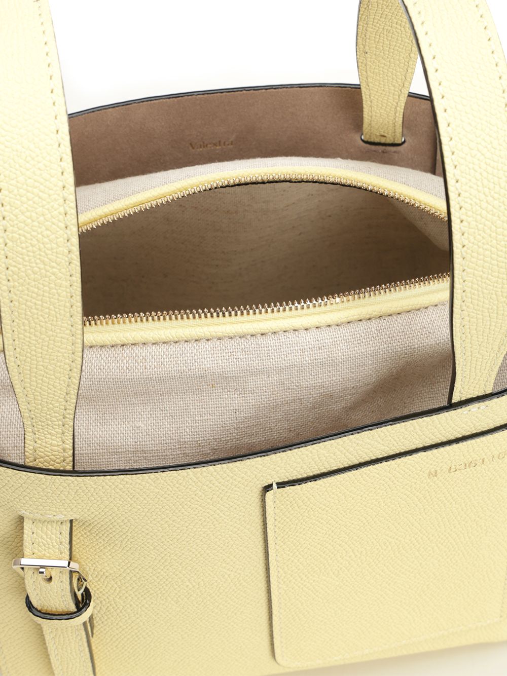 Micro bucket shoulder bag Yellow Handbags