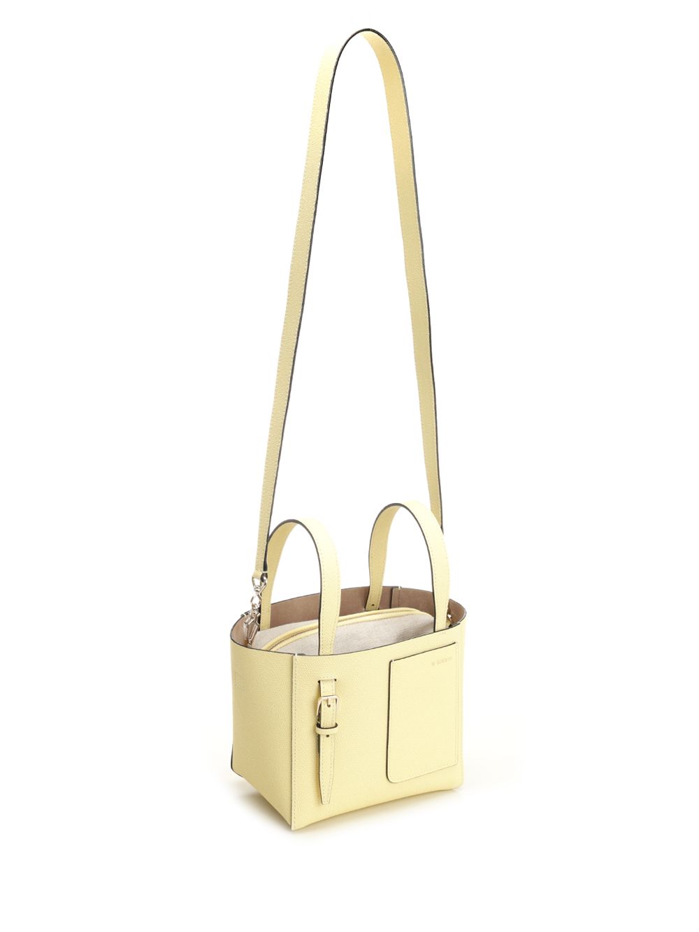 Micro bucket shoulder bag Yellow Handbags