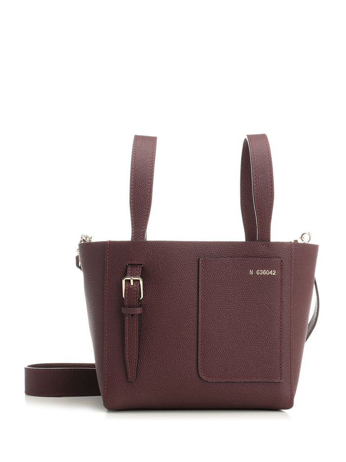 Micro bucket shoulder bag Bordeaux Handbags