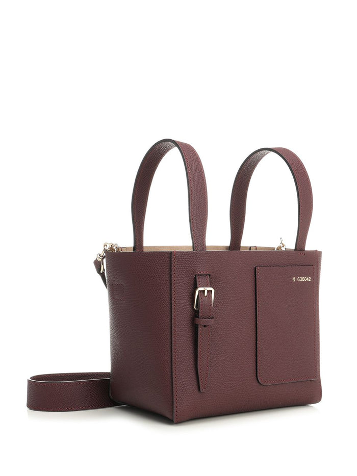 Micro bucket shoulder bag Bordeaux Handbags