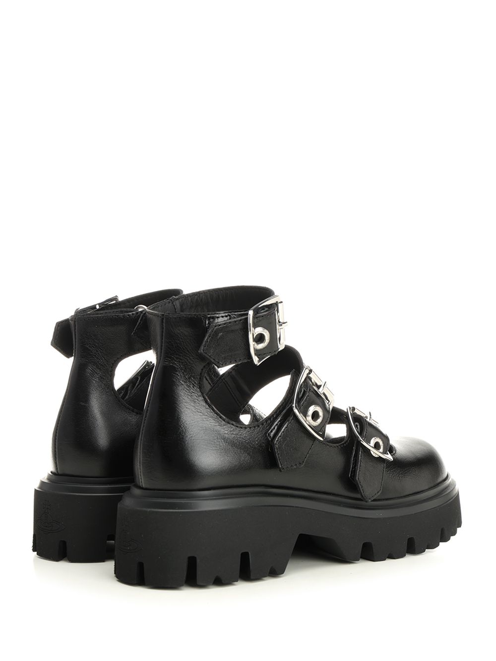 Bacchus Shoes Black Cow Leather Pumps