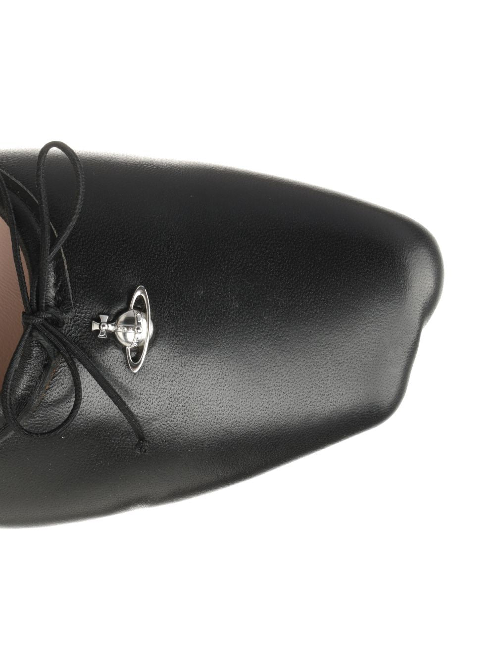 Rudolph Ballerina Black Lamb Scarpe Basse
