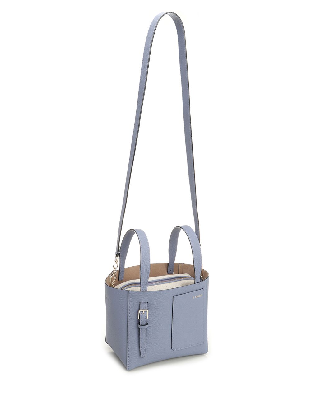 Micro bucket shoulder bag Light Blue Handbags