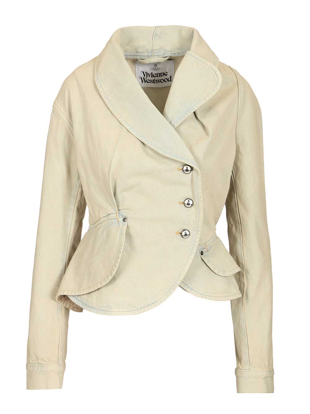Stormy Denim Jacket Light Blue Cotton
