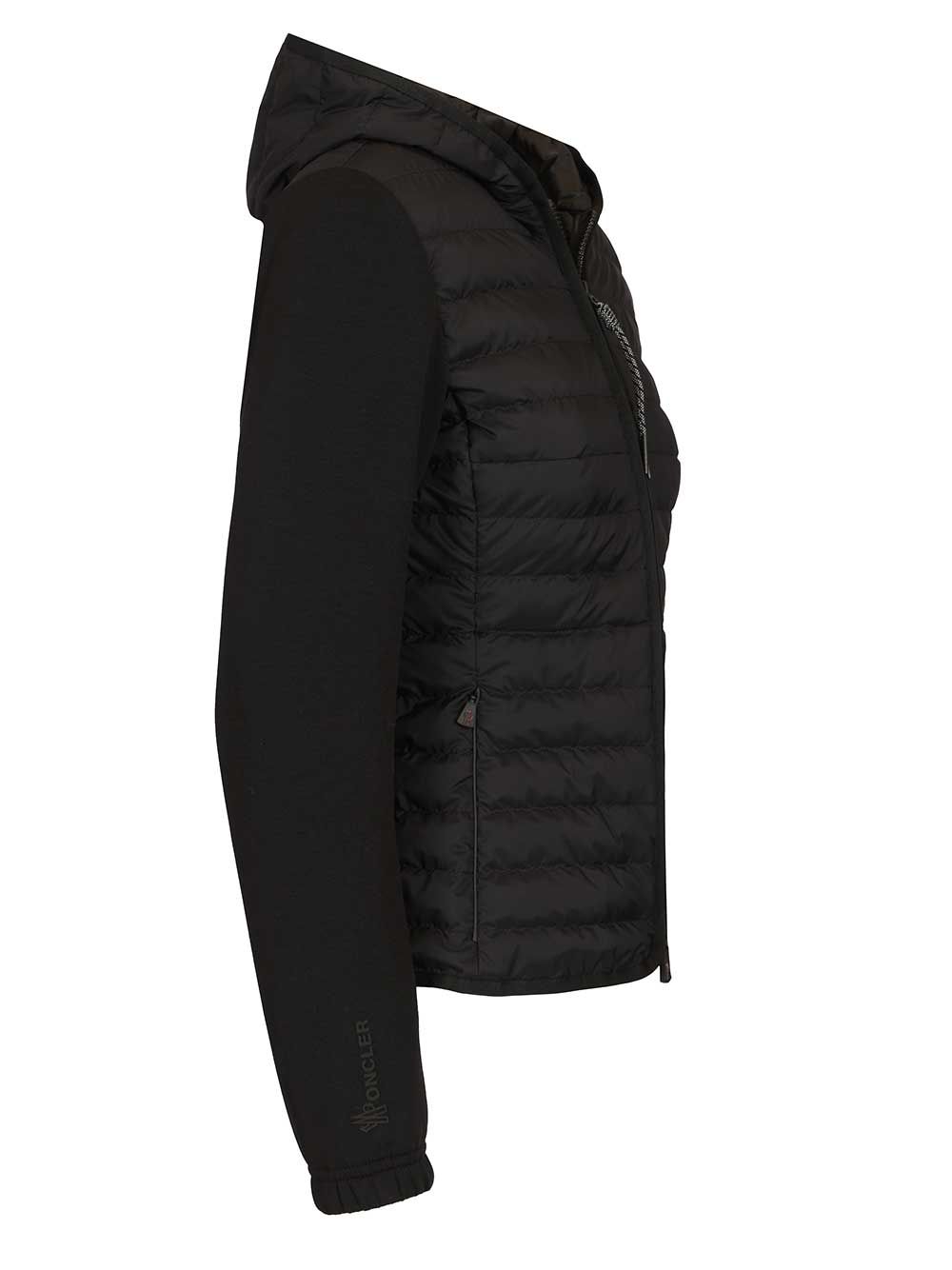 Hooded Cardigan Black
