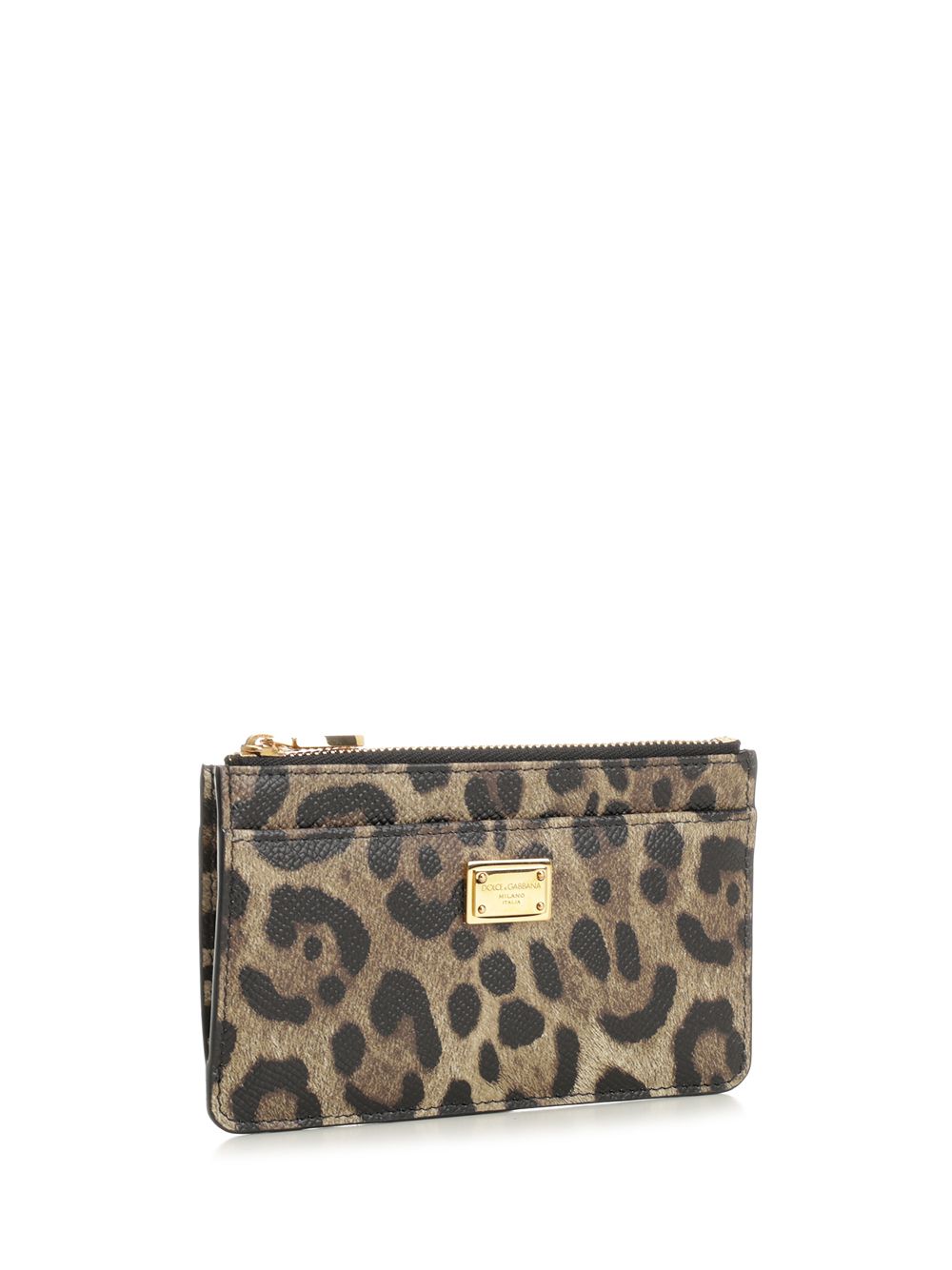 Dauphine calfskin card holder Multicolor Vitello Vi Small Leather Goods