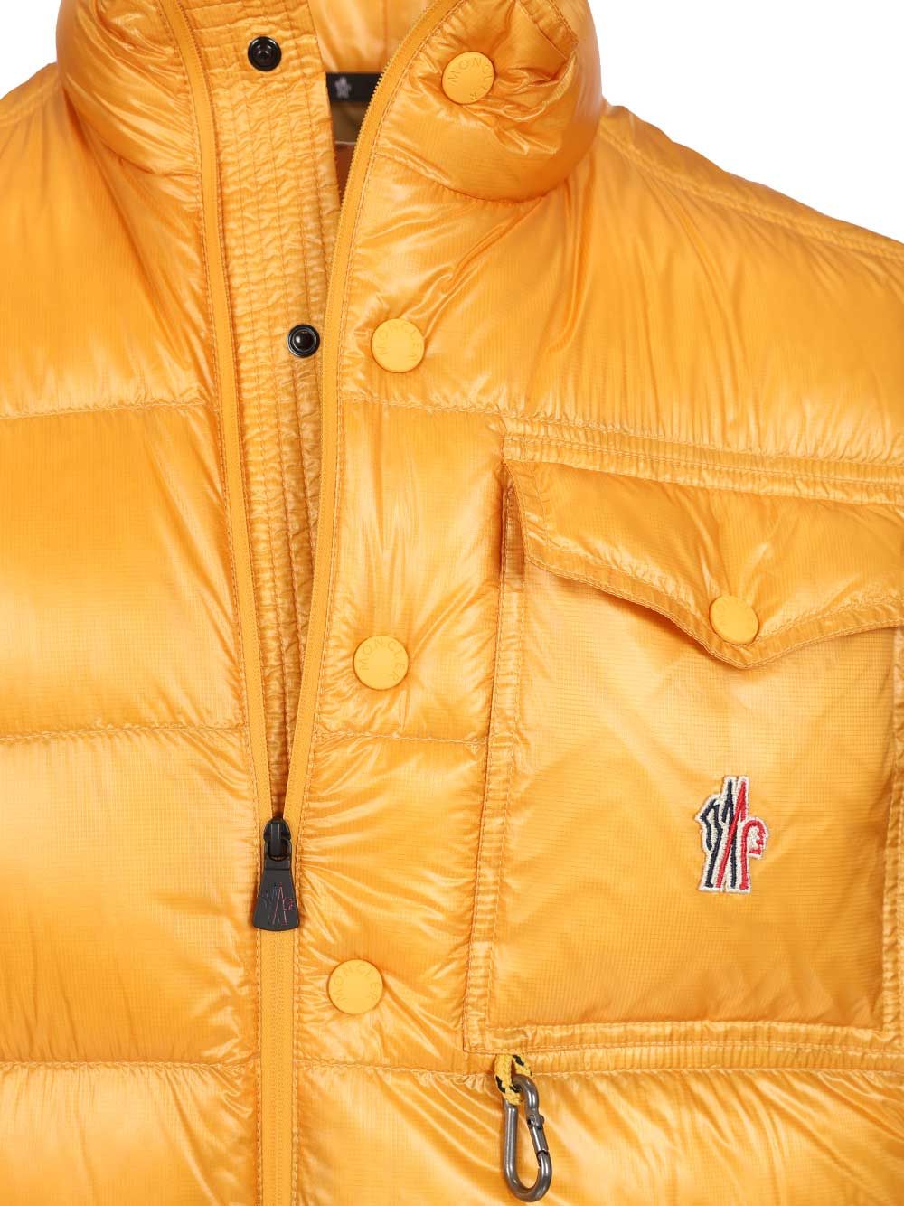 Uychi Packable Down Vest Yellow Jacket