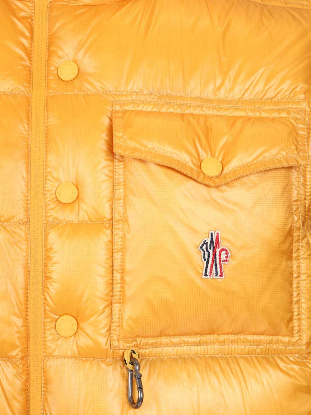 Uychi Packable Down Vest Yellow Jacket