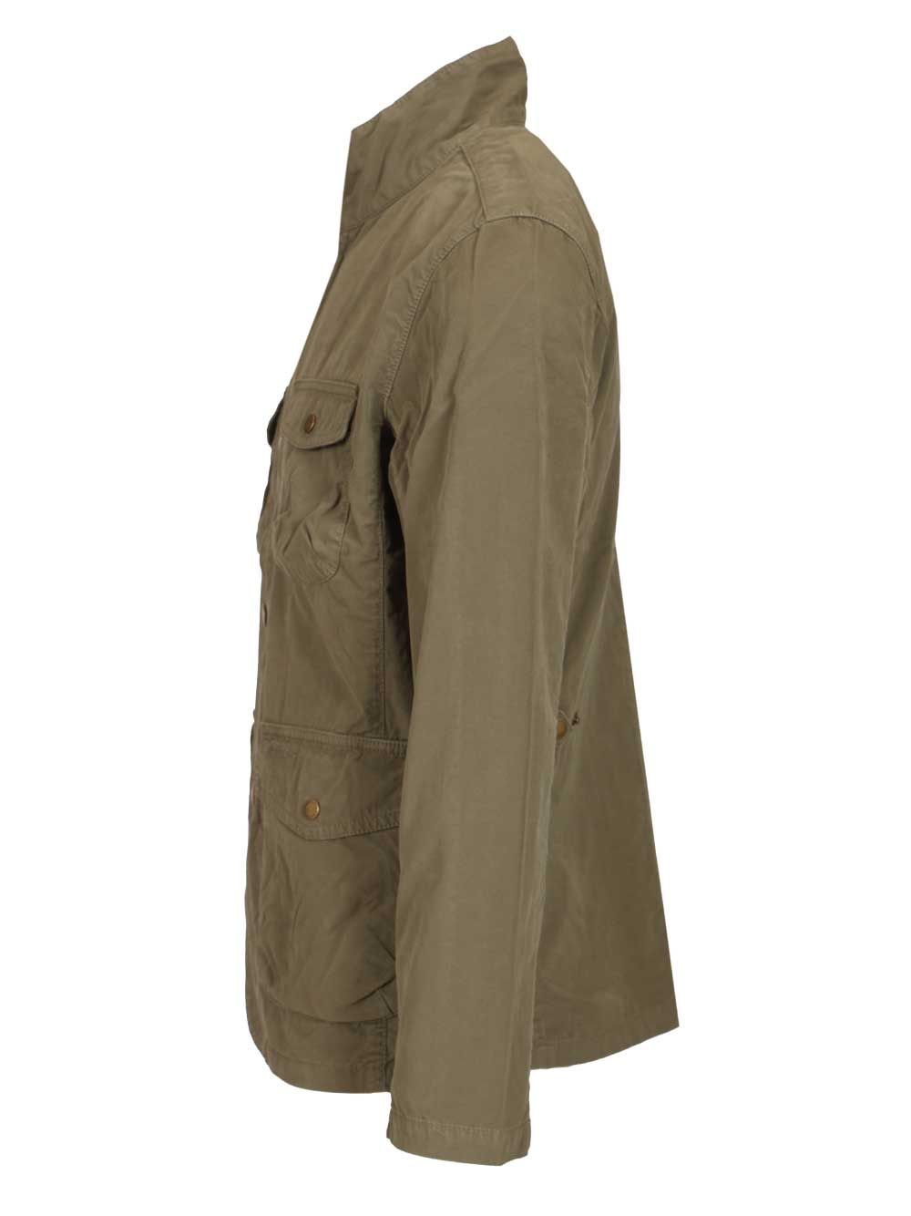 Ogston Jacket Green Cotton