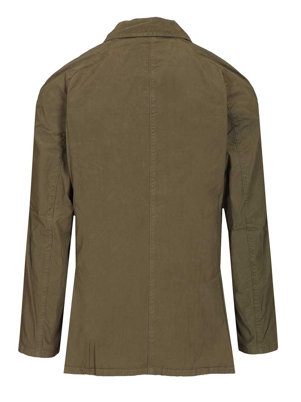 Ashby Jacket Green Cotton