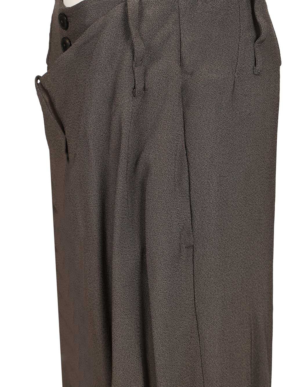 Inferno Trousers Grey Viscose Polyester
