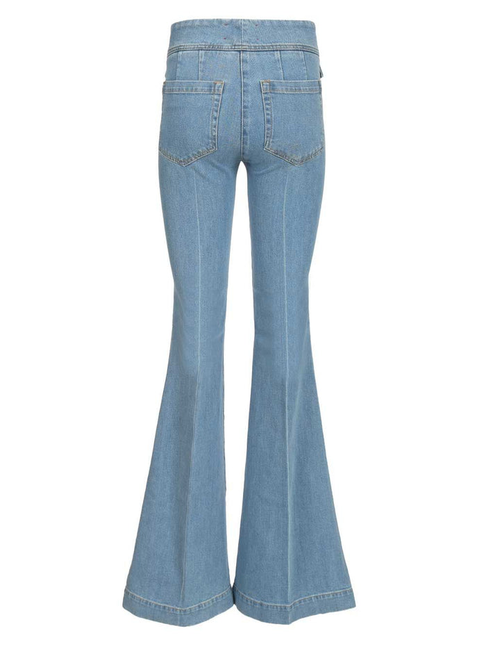 Emi trousers Light Blue Cotton Elastane Jean