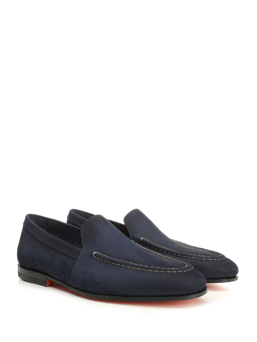 Malibu suede moccasin Blue Calf Goat Lamb Scarpe Basse